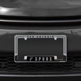 thumbnail image 2 of San Antonio Basketball Spurs Two-Tone Design License Plate Frame, 2 of 7