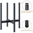 thumbnail image 5 of Soporte para plantas, estante de metal para plantas de estilo simple, soporte para macetas para interiores y exteriores, ancho ajustable para macetas de 20 a 30 cm (maceta no incluida), 5 of 5