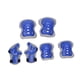 thumbnail image 5 of Modas de de codo de muñeca, juego de equipo de protección para niños, cómodas almohadillas de patinaje de protección preparadas para en Azul, 5 of 8