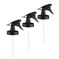 Jarmazing Products Mason Jar Sprayer Lids  Black  3 pack  with powerful sprayers  fits all Regular Mouth Jars