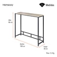 thumbnail image 3 of MESA MINIMALISTA PARA PARED COLOR CAFÉ CLARO, 3 of 7