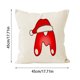 thumbnail image 4 of Hot6sl Ofertas de La Semana Funda de Almohada con Letras Navideñas, Funda de Almohada Decorativa para Sofá Festivo, Funda de Cojín con Estampado de Lino, 4 of 4