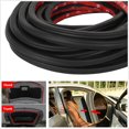 thumbnail image 6 of L-Shaped Car Weatherstrip Rubber Seal Strip Car Door Roll of Rubber Wind Stripping for Automotive Doors Bottom Window Engine Cover Sunroofs (5M), 6 of 10