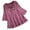 Purple, variant on Aoujea Women's Plus Size Tops Short Sleeve Shirts Lace Pleated Tunic Causal Tee Blouses Women Tops 50% Off Clear! S-5XL