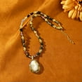 thumbnail image 5 of EOEMY Natural Baroque Pendant Freshwater Pearl Necklace, Niche Versatile Temperament, 5 of 5