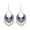 Blue, variant on Vintage Boho Statement Chandelier Geometry Dangle Drop Earrings Vintage Earrings Exquisites Small Earrings High End Light Earrings Trendy Cute Summer Jewelry for Women