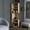 Beige, variant on Eight - Compartment Corner Bar Cabinet | In Living Spaces | Neatly Store Bottles