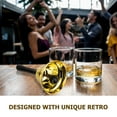 thumbnail image 3 of UPOUART 2Pcs Golden Metal Handbells for Bachelor Party Retro Call Bell with Comfortable Handle, 3 of 7