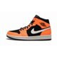 thumbnail image 2 of Ni - ke Air Jordan 1 Mid AJ1 Retro Black Cone Light Bone Orange 554724 062 Size 11.5 DS, 2 of 5