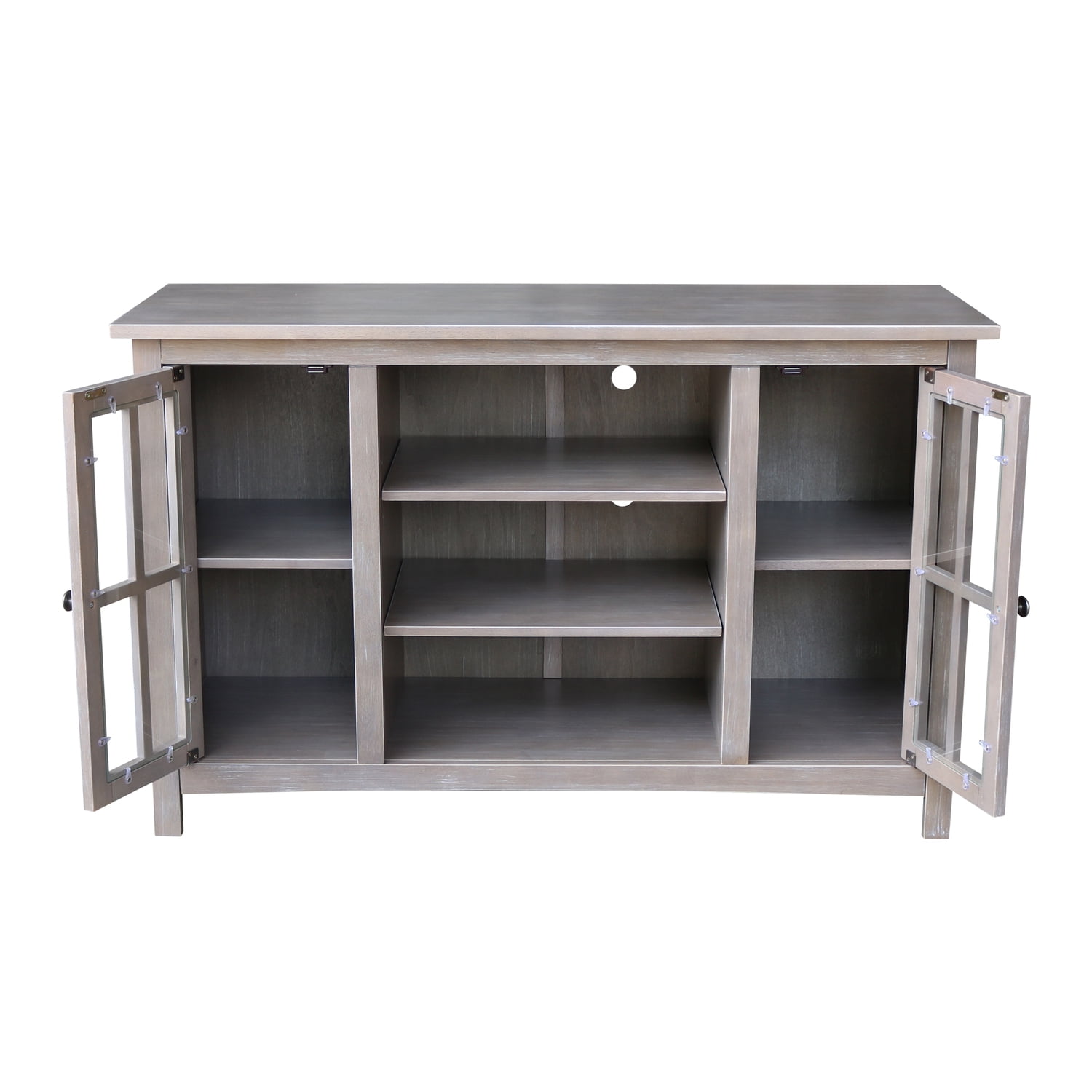 International Concepts 48" TV Stand in Washed Gray Taupe
