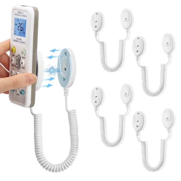 Soportes de mando a distancia WALLFID, paquete de 4 unidades, 178 cm, cuerda de resorte