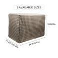 thumbnail image 2 of Generic "Adjustable 4-Door Black Pet Crate Cover - Windproof, Water-Resistant, and Light-Blocking for Dogs, Cats, and Rabbits", 2 of 6