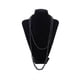 thumbnail image 5 of 2X Collar Cadena del Sueter Larga de Perla Falsa de Moda - Negro, 5 of 5