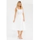 thumbnail image 2 of Vestido midi con encaje Roman Fashion /Juvenil, 1724 (Ivory) blanco M, 2 of 4