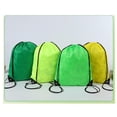 thumbnail image 1 of Drawstring Backpack Suitable for Gym, Travel Light Yellow, 1 of 5
