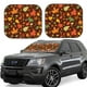 thumbnail image 1 of Balery Autumn Leaves Parasol para parabrisas de coche de 2 piezas | Parasol plegable para parabrisas delantero de coche para la mayoría de sedanes-Medium, 1 of 6
