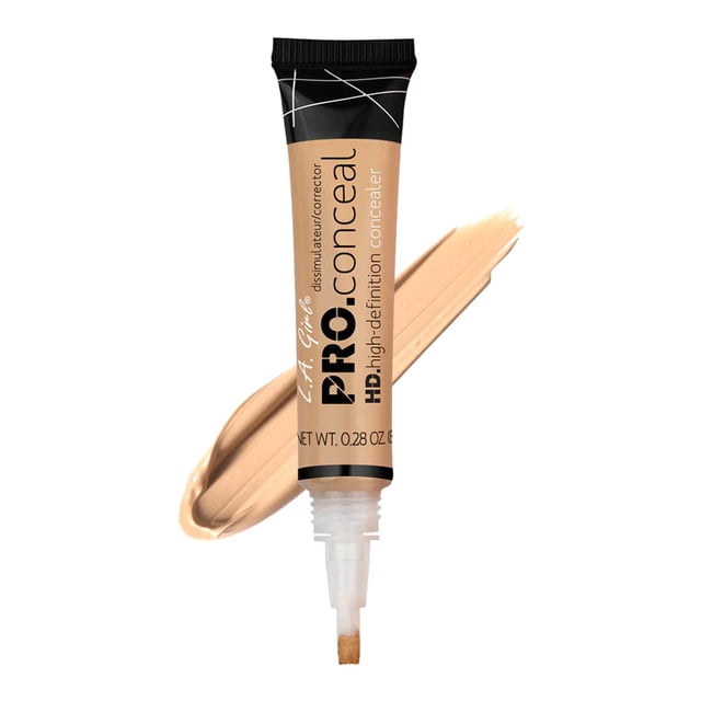 Corrector L.A. Girl Pro Conceal HD, color beige cremoso, 8 ml