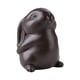 thumbnail image 2 of Estatuilla de conejo, estatua de , decoración de mesa de té, colección de ilustraciones, escultura de animales, adorno de escritorio artesanal De pie7cmx5cmx10cm Soledad Escultura de conejo, 2 of 8