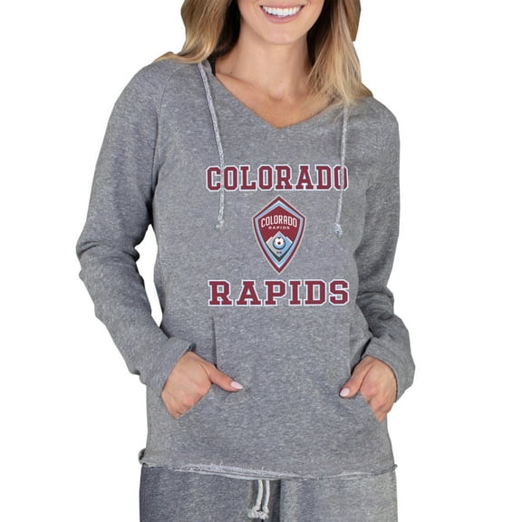 Women's Concepts Sport Gray Colorado Rapids Mainstream Terry Pullover Hoodie