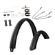 thumbnail image 3 of Guardabarros para bicicleta de montaña Colamx 275 Con herrajes de montaje negro, 3 of 8