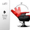 thumbnail image 3 of SILLON BARBERO ROJO Stay Elit BARB-RJ, 3 of 4
