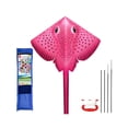 thumbnail image 4 of Cometa grande, cometas de tela con forma de Animal estable, juego de cometa con mosca para exteriores, cometa deportiva para viajes en parque, B, 4 of 8