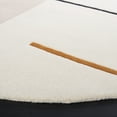 thumbnail image 3 of SAFAVIEH Fifth Avenue Dawa Abstract Area Rug, Ivory/Black, 8' x 8' Round, 3 of 8