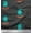 Turquoise Green, variant on Soimoi Green Japan Crepe Satin Fabric Jar & Happy Valentine Day Text Print Sewing Fabric Yard 42 Inch Wide