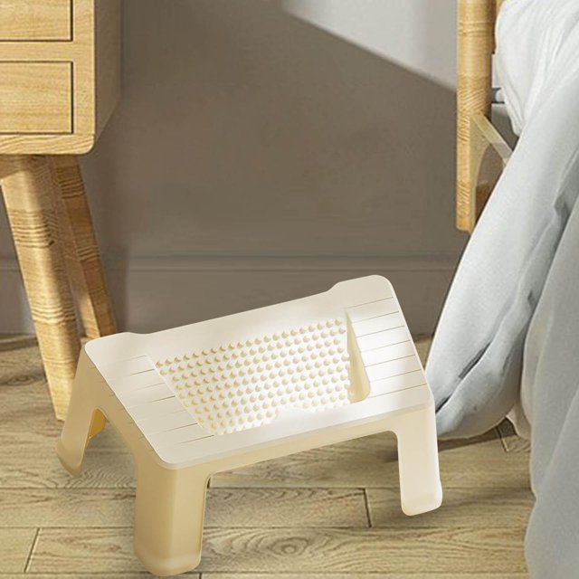 Reposapiés para debajo del escritorio en el trabajo Reposapiés Cojín para baño de estudio de oficina Pies Beige Sharpla Reposapiés debajo del escritorio