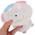 thumbnail image 3 of RUNROTOO Cat Water Bowl Elevated Ceramic Protect Neck Design 1Pack, 3 of 8