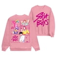 thumbnail image 1 of Moonsky Sudadera pop Demon Hun/er, sudadera Huntrix con cuello redondo, jersey de manga larga para mujer y hombre, ropa de calle, moda urbana (Rosa S), 1 of 4