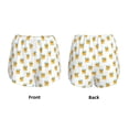 thumbnail image 3 of Hirioo Cute Duck Diver for Women's Double Layer Athletic Shorts High-Performance Gym Shorts with Inner Pocket, Elastic Waistband-X-Large, 3 of 7