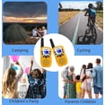 thumbnail image 5 of 1 par de walkie talkie RT388 para niños, walkie talkie remoto, regalos de juguete para niños de 4 a 12 años, camping, aventura espía al aire libre amarillo Sincero Electrónica, 5 of 5