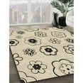 thumbnail image 2 of Ahgly Company Indoor Square Patterned Moccasin Beige Area Rugs, 5' Square, 2 of 6