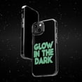 thumbnail image 6 of DistinctInk Clear Hybrid Case for Apple iPhone 14 Pro (6.1" Screen) - Glow In The Dark - Lightweight Grip, 6 of 9
