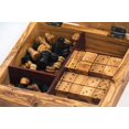 thumbnail image 2 of Olive Wood 4 Games Set (Chess, Checkers, Solitaire, Dominos), 2 of 3