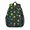Alien Peace Sign, variant on Alien Peace Sign Iridescent Pattern Backpack for School, Cute School Bag with Adjustable Shoulder Straps and Padded Back, 15"x11.42"x5.5"