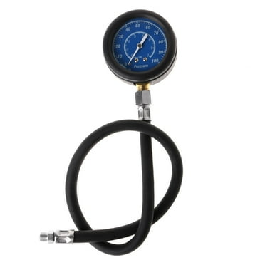 Necvior High-performance Engine Compression Tester Motorbike Cylinder Pressure Tester Engine Cylinder Leakage Test Tool Compact-