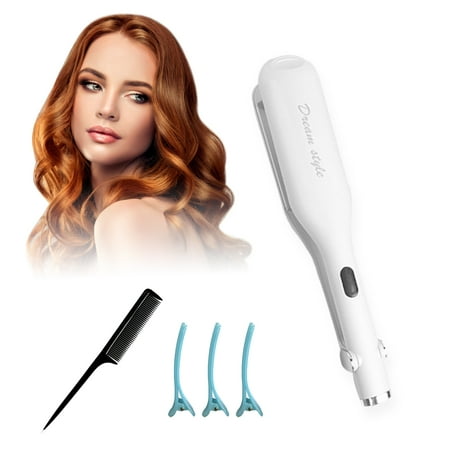 Hair Curling Iron Wand Hair Crimper 25mm Ceramic Hair Waver Egg Roll Hair  Curler Temperature Adjustable LCD Temp Display Waves Hair Styling Tool with  Hair Clip Comb | Walmart Canada