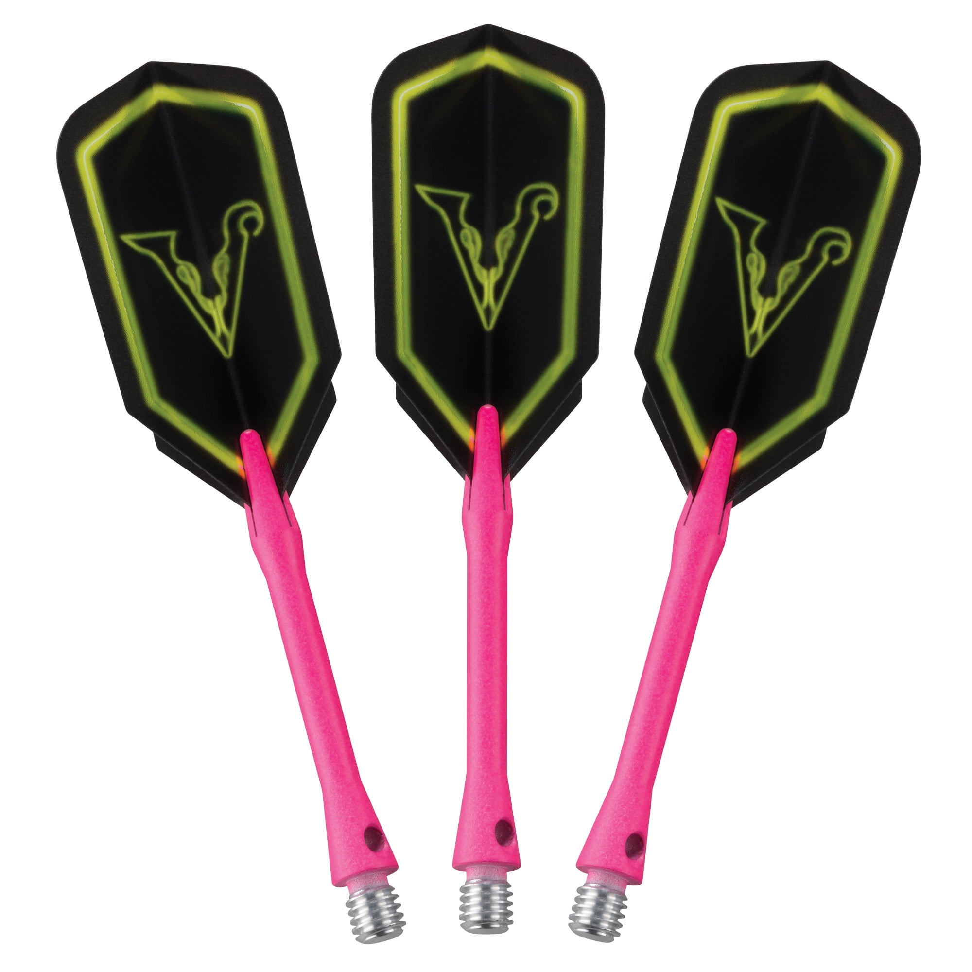 Viper V Glo 18 g Grooved Brass Barrel Soft-Tip Darts - 3-Pack Size: 18 Grams