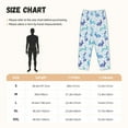 thumbnail image 4 of Lsque Rabbit2 Print Women's Pajama Pants, Lounge Pant - Comfortable Home Wear,Elastic Waistband, Stylish Design-Medium, 4 of 9