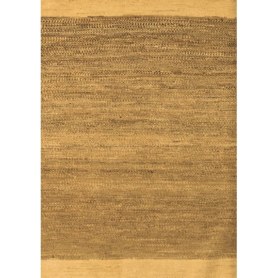 Ahgly Company Indoor Rectangle Abstract Brown Modern Area Rugs, 7' x 10'