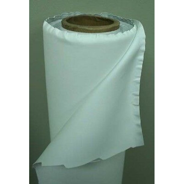 Drapery Lining 54" Wide Fabric by the Yard White