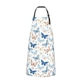 thumbnail image 2 of Lsque Butterfly Waterproof Apron Chef Aprons for Men Heavy Duty Chemical Work Apron Extra Long Grilling Aprons with Adjustable Bib Apron, 2 of 9