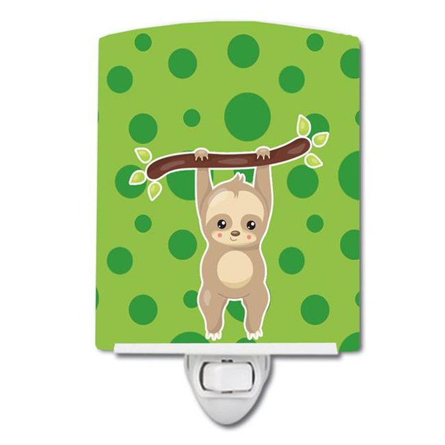 Carolines Treasures BB9033CNL Sloth No.2 Ceramic Night Light