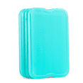 thumbnail image 4 of Cool Coolers by Fit & Fresh, Reusable & Long-Lasting XL Slim Ice Packs, Green, 8pk., 4 of 10