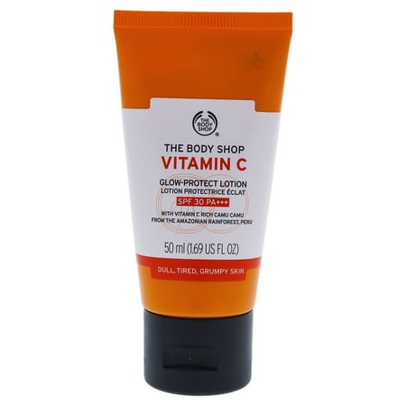 Vitamin C Glow-Protect Lotion SPF 30 by The Body Shop for Unisex - 1.69 oz