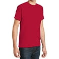 thumbnail image 5 of Hanes Essential-T T-Shirt for Men -GR52 Men's Short Sleeve Crewneck T-Shirt (L Athletic Navy), 5 of 5