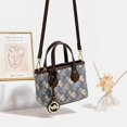 thumbnail image 4 of Bolso de mano para mujer con estampado de moda nuevo 2024, clásico, versátil, para fiesta, de cuero genuino, bandolera de hombro, 4 of 5