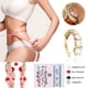 thumbnail image 4 of XWSHYW Productos para El Cuidado Del Cabello Pinza para El Pelo Sin Orificio para La Oreja, Aretes de Metal para Oreja, Clavos Multicapa con Incrustaciones de Diamantes En Forma de C, Aretes de Detum, 4 of 5